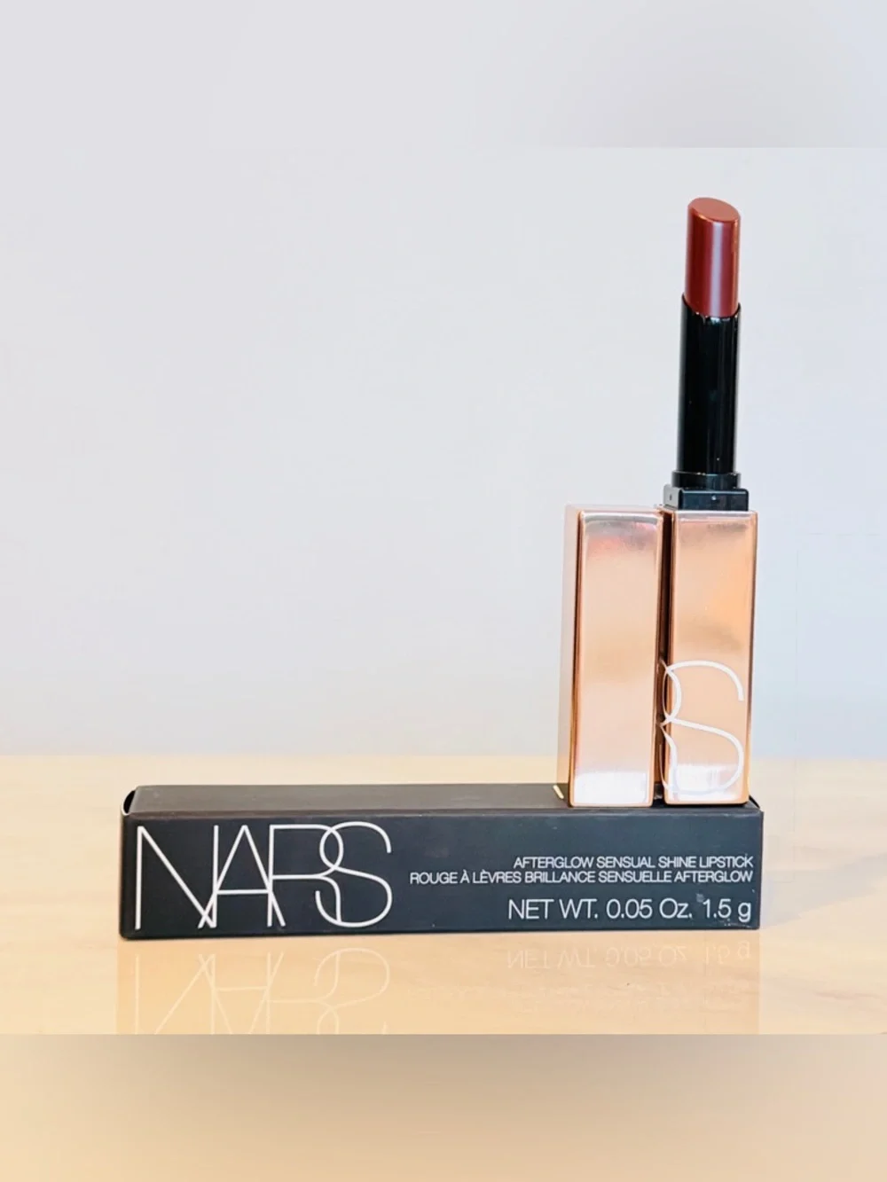 NARS Afterglow Sensual Shine Lipstick in Shade 225 Show Off